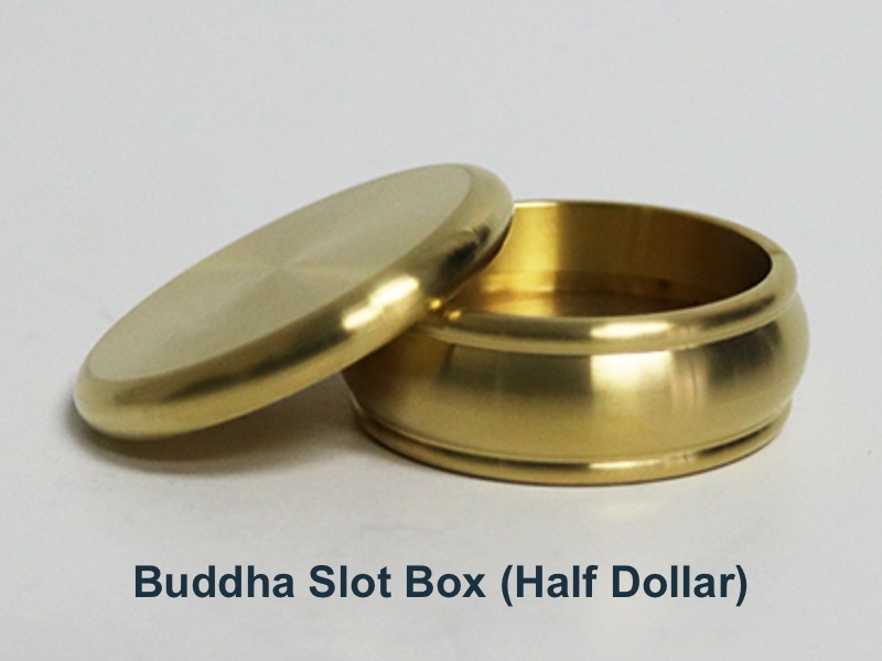 Buddha Slot Box - Half Dollar