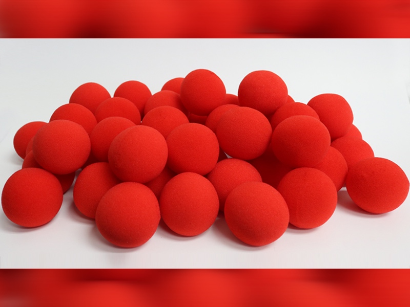 2 inch PRO Sponge Ball (Red) Bag of 50 from Magic by Gosh