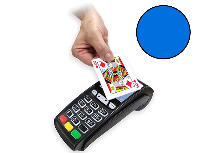 Credit Card Holder Blue