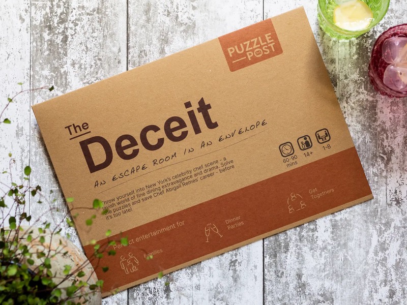 Envelope escape game: The Deceit