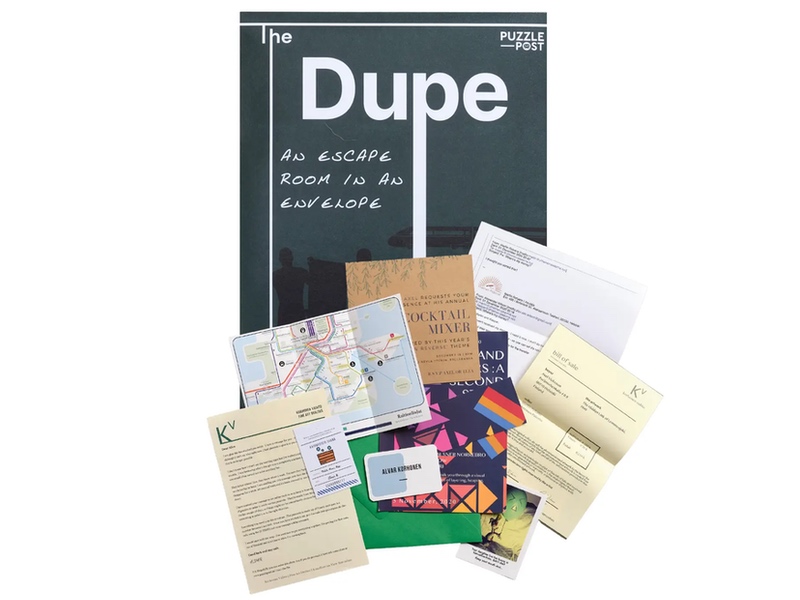 Envelope escape game: Dupe