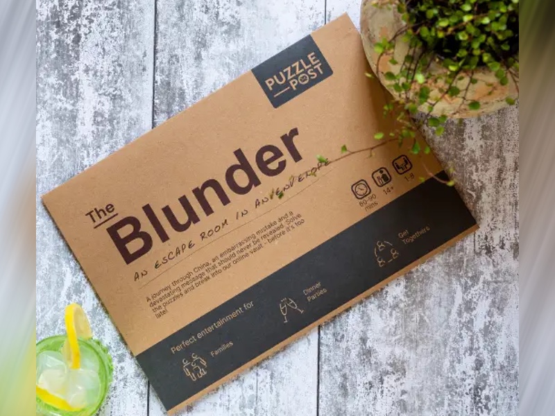 Envelope escape game: The Blunder