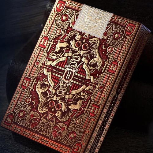 Harry Potter deck - Red (Gryffindor) 2