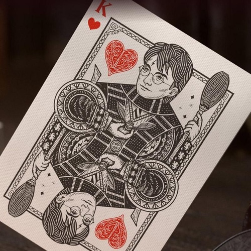 Harry Potter deck - Red (Gryffindor) 4